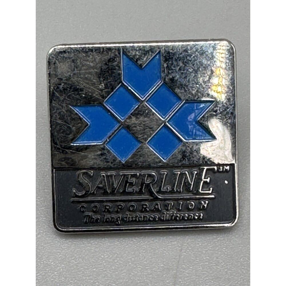 Vintage Saverlineโ Corporation The Long Distance Difference Lapel Pin